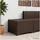 vidaXL 1-Sitzer Garten-Sofa Rattan-Look 0 x 0 x 0 cm Braun
