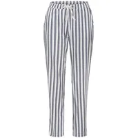 s.Oliver Pyjamahose Gestreift Schwarz/Weiß 32/34