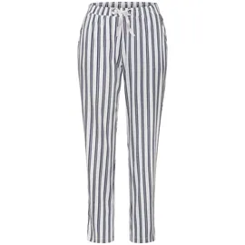 s.Oliver Pyjamahose Gestreift Schwarz/Weiß 32/34