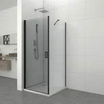 SANOTECHNIK Elite Black«, Pendeltür, BxH: 78,5 x 195 cm - Schwarz