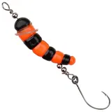 Trout Master Hard Camola 2g - künstliche Bienenmaden - Forellenköder, Farbe:Orange & Black