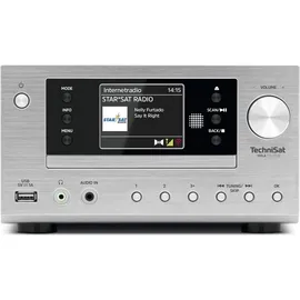 TechniSat VIOLA 710 CD IR - kompakte Hi-Fi-Anlage (Internetradio, DAB+, UKW, CD-Player, Bluetooth, 2x 20 Watt RMS Stereo-Boxen, Kopfhöreranschluss, Wecker, Sleeptimer, Kompaktanlage, Fernbedienung)