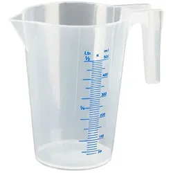 Messbecher / Kanne Pressol mit Graduierung transparent 500ml
