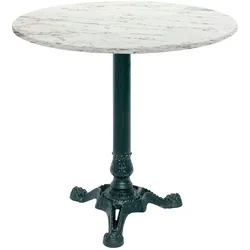 Restootab Tisch Bistrot Ø70cm - Modell Calacatta