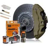 FoliaTec Bremssattel Lack Set, Combat Green matt