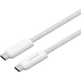 4smarts USB-C Kabel PremiumCord 240W 1.5m, weiß