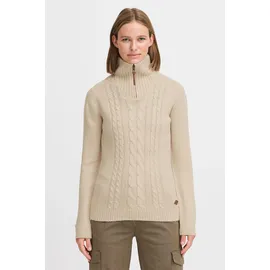 Oxmo Strickpullover Beige M