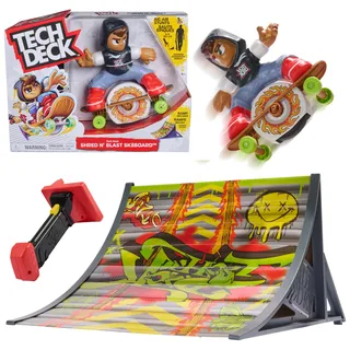 Tech Deck Tech Ted Shred n' Blast Skateboard