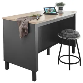 Bega BBK Kücheninsel 138 cm Anthrazit Sonoma-Eiche