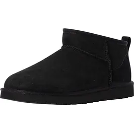 UGG Australia UGG Klassische Ultra-Mini-Wildlederhausschuhe, Schwarz 42 EU - Schwarz