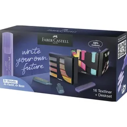 FABER-CASTELL write your future Textmarker Deskset