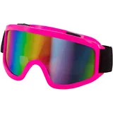 W WIDMANN MILANO Party Fashion - Skibrille, Snowboard Brille, verschiedenen Farben, Accessoire für 80er Jahre Faschingskostüme