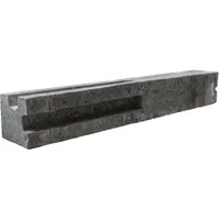 Beckers Betonzaun Zaunpfosten 11 x 11 x 290 cm Grau/Beton