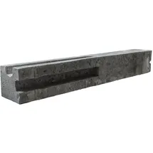 Beckers Betonzaun Zaunpfosten 11 x 11 x 290 cm Grau/Beton