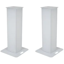Eurolite 2x Stage Stand 100cm weiß