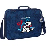 Safta M385 El Niño Paradise - Schultasche, Umhängetasche, bequem und vielseitig, Qualität und Widerstandsfähigkeit, 38 x 6 x 28 cm, Marineblau, Unisex Kinder, Standard, marineblau, Estándar