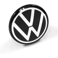 Volkswagen Radnabenkappe Abdeckkappe Nabenabdeckung chrom/schwarz 5H0601171FOD