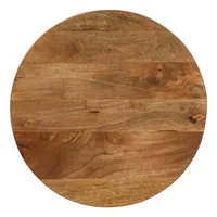 VidaXL Tischplatte Ø 40x2,5 cm Rund Massivholz Mango