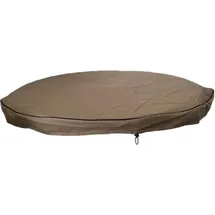 ELEMENTI Wetterschutzhaube Größe Ø 126 cm Material Kanevas Textil Braun