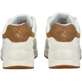 SKECHERS Uno White Durabuck / Chestnut Suede / Mesh 45