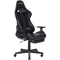 Beliani VICTORY Gaming-Stuhl Schwarz