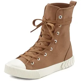 LASCANA Stiefelette Damen camelfarben Gr.39