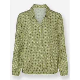 Inspirationen Druckbluse beige 36