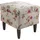 Home Affaire Sessel Asino Strukturstoff 80 x 102 x 86 cm Beige mit Hocker