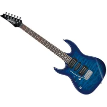 IBANEZ GRX70QA-TBB GIO Series - Electric Guitar - Transparent Blue Burst - Left Handed