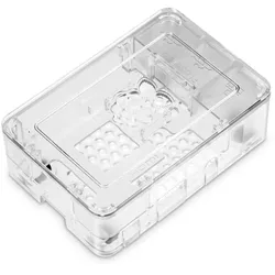 Gehäuse für Raspberry Pi 3B+, 3B, 2B, 1B+ - Farbe: transparent