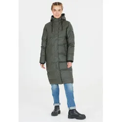 Wintermantel WEATHER REPORT "Audrey", Damen, Gr. 50, schwarz, 100% Polyester, unifarben, casual, normal, ohne Ausschnitt, Langarm, Mäntel, in winddichter und wasserabweisender Qualität