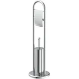 Eisl WC-Bürstengarnitur Toilettenpapierhalter stehend Chrom