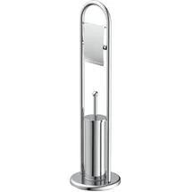 Eisl WC-Bürstengarnitur Toilettenpapierhalter stehend Chrom