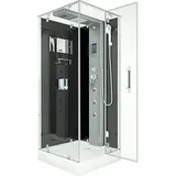 AcquaVapore AquaVapore Dampfdusche Duschtempel Sauna Dusche Duschkabine D38-03R2-EC 80x80 cm