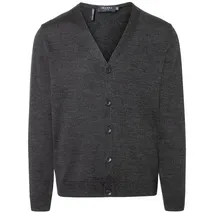 Maerz Muenchen Herren Cardigan grau unifarben, grau, NOS