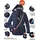 KILLTEC Damen Funktionsjacke für Hundebesitzer mit abzippbarer Kapuze KOS 151 WMN JCKT, dunkelnavy, 38, 38416-000