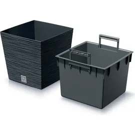 Prosperplast Furu Square 29,5 x 29,5 x 29 cm Anthrazit