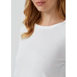 s.Oliver Longsleeve Slim Fit Weiß 4XL