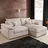 Cord inkl. Kissen champagner