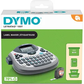 Dymo LetraTag LT-100T Silber