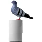 Automatischer Seifenspender, Tauben-Schaumseifenspender, 300 ml, berührungsloser Handseifenspender für Bad und Küche, elektrischer Seifenspender mit Infrarot-/Bewegungssensor, berührungsloser