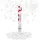 Relaxdays Party Popper 40 cm Herzen Weiß