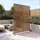 casa.pro Trennwand Kekan verzinkter Stahl 180x120 cm Braun [casa.pro]