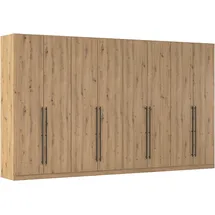 Rauch Wäscheschrank Avola 360 x 229 x 54 cm Braun/Schwarz