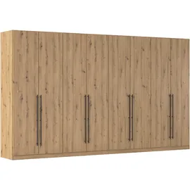 Rauch Wäscheschrank Avola 360 x 229 x 54 cm Braun/Schwarz