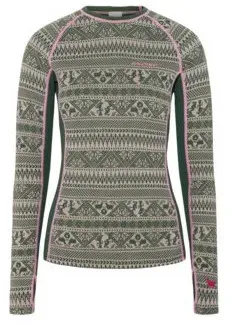 Damen-Funktionsshirt Kari Traa Tale Ls Größe: L /  grün