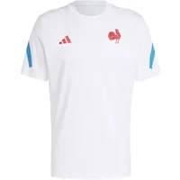 Adidas Performance FFR Frankreich Rugby Travel Z.N.E. T-Shirt Herren 001A - white 3XL