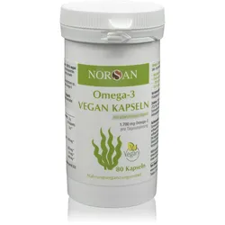 Norsan Algenöl Omega 3 vegane Kapseln (80 St.)