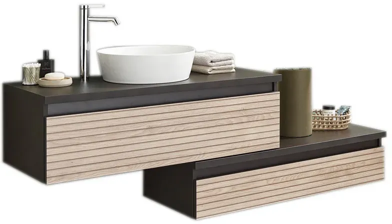 Puris Vialli Waschtisch mit Unterschrank 150 cm