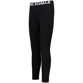 Mons Royale Cascade Merino Legging Schwarz L
